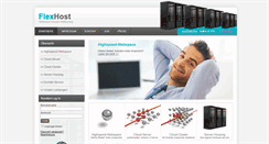 Desktop Screenshot of flexhost.at
