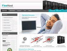 Tablet Screenshot of flexhost.at